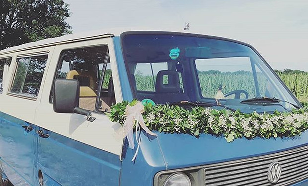 #Hochzeitsauto#Blütentraum#Liebe#Überras