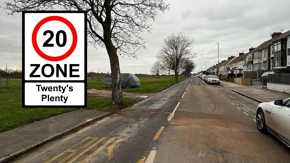 CALL FOR 20 IS PLENTY - SPEED LIMIT