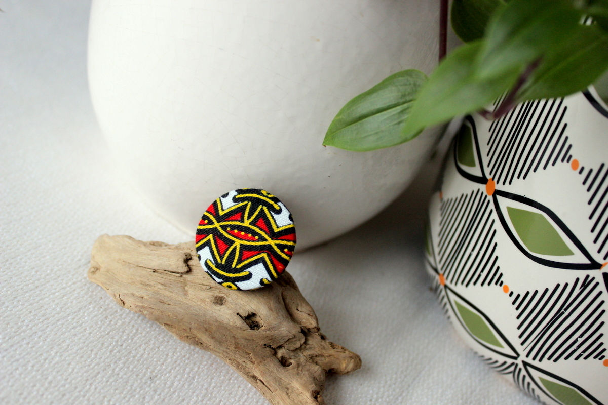 Bague réglable en Dashiki