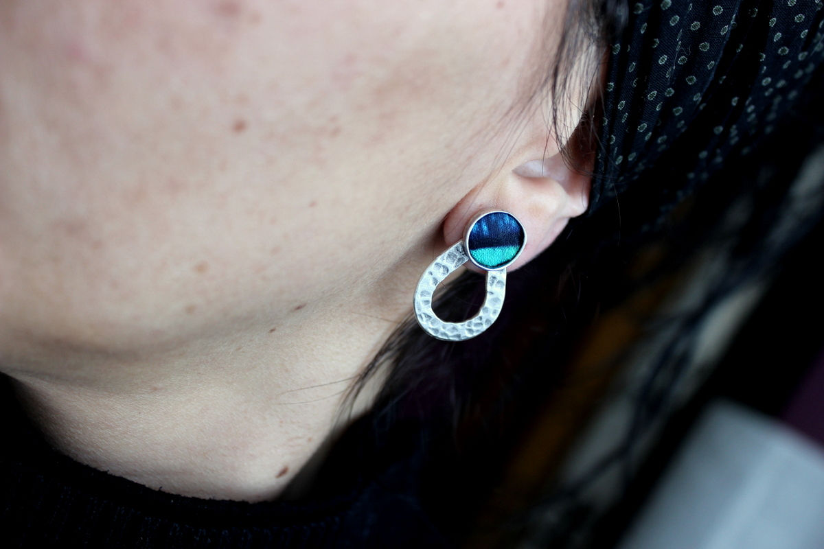 Boucles d'oreilles ethnique chic "OMIO"