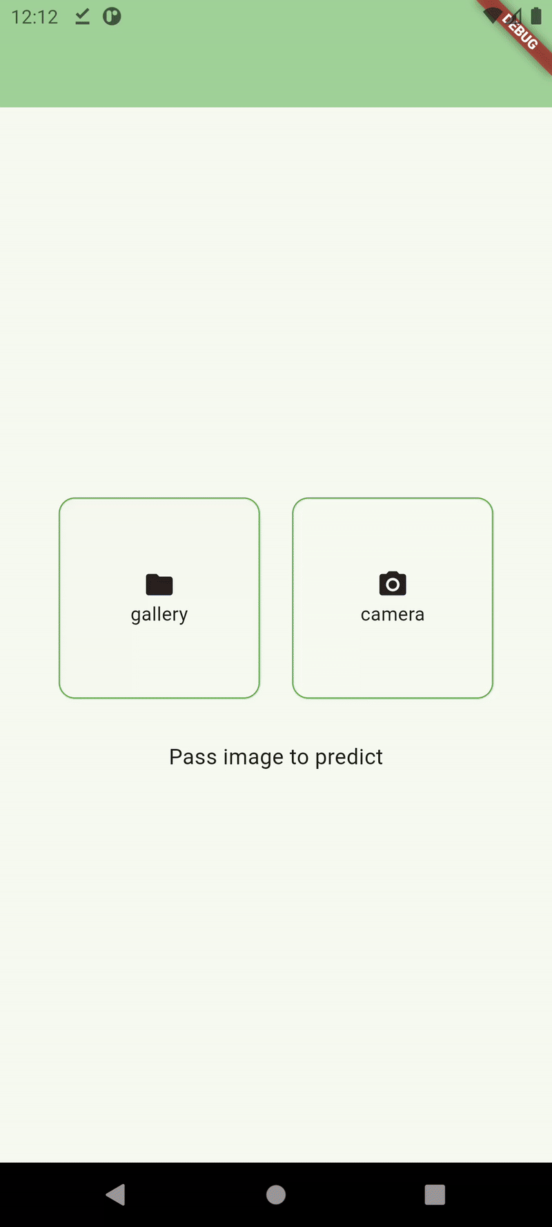 AI-powered Flutter app for image classification