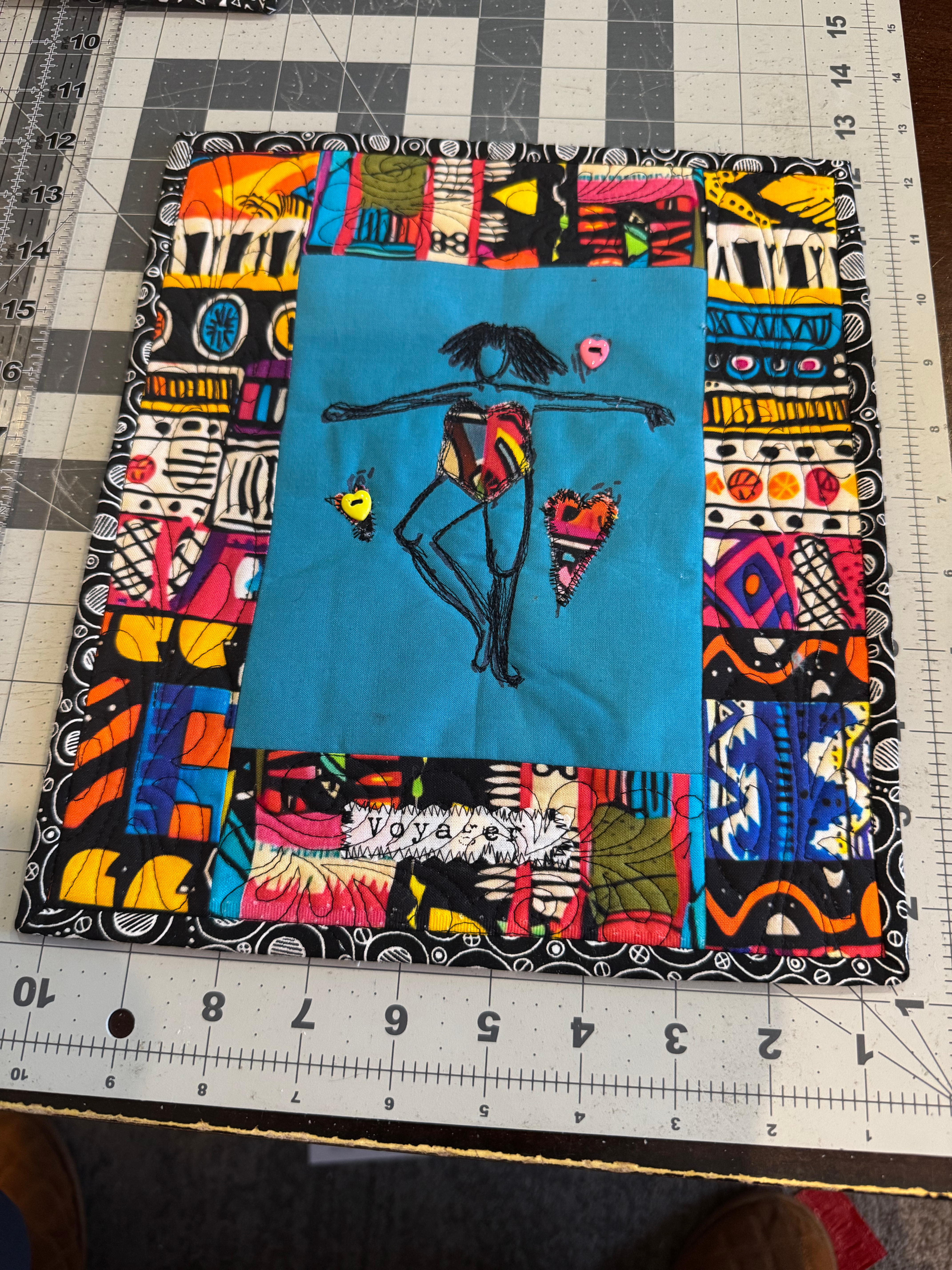 Quilted Small wall hanging 