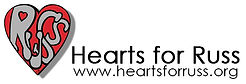 Hearts for Russ logo