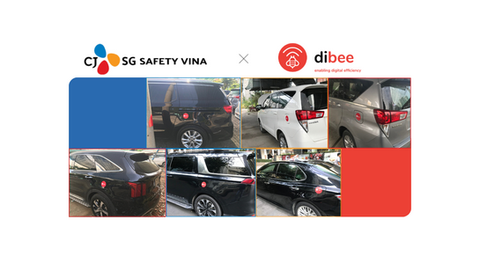Logo Dibee trên đội xe SG Safety Vina: Sự công nhận của khách hàng về tính hiệu quả của giải pháp
