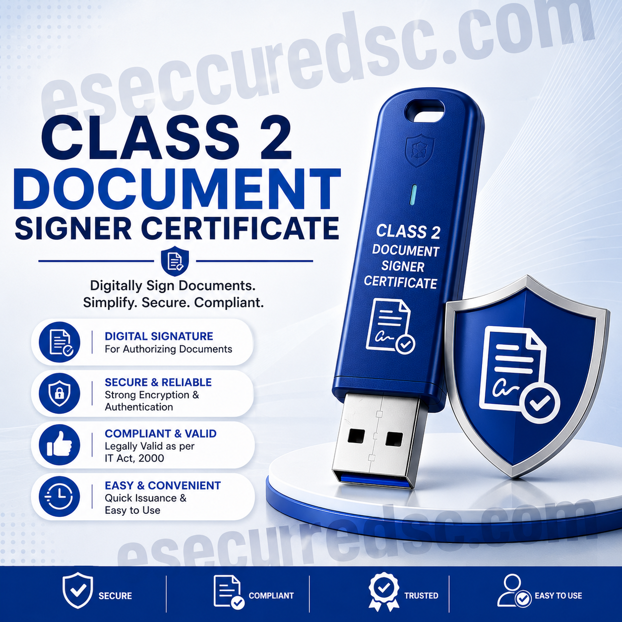 Class 2 document Signer Certificate