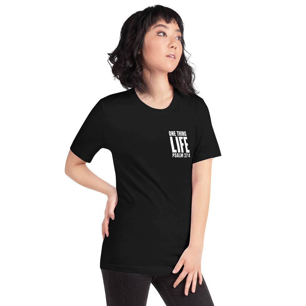 Thumbnail: One Thing Life | Crew Tee | Black