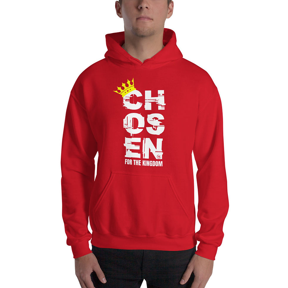 Thumbnail: Chosen For The Kingdom | Hoodie | Red