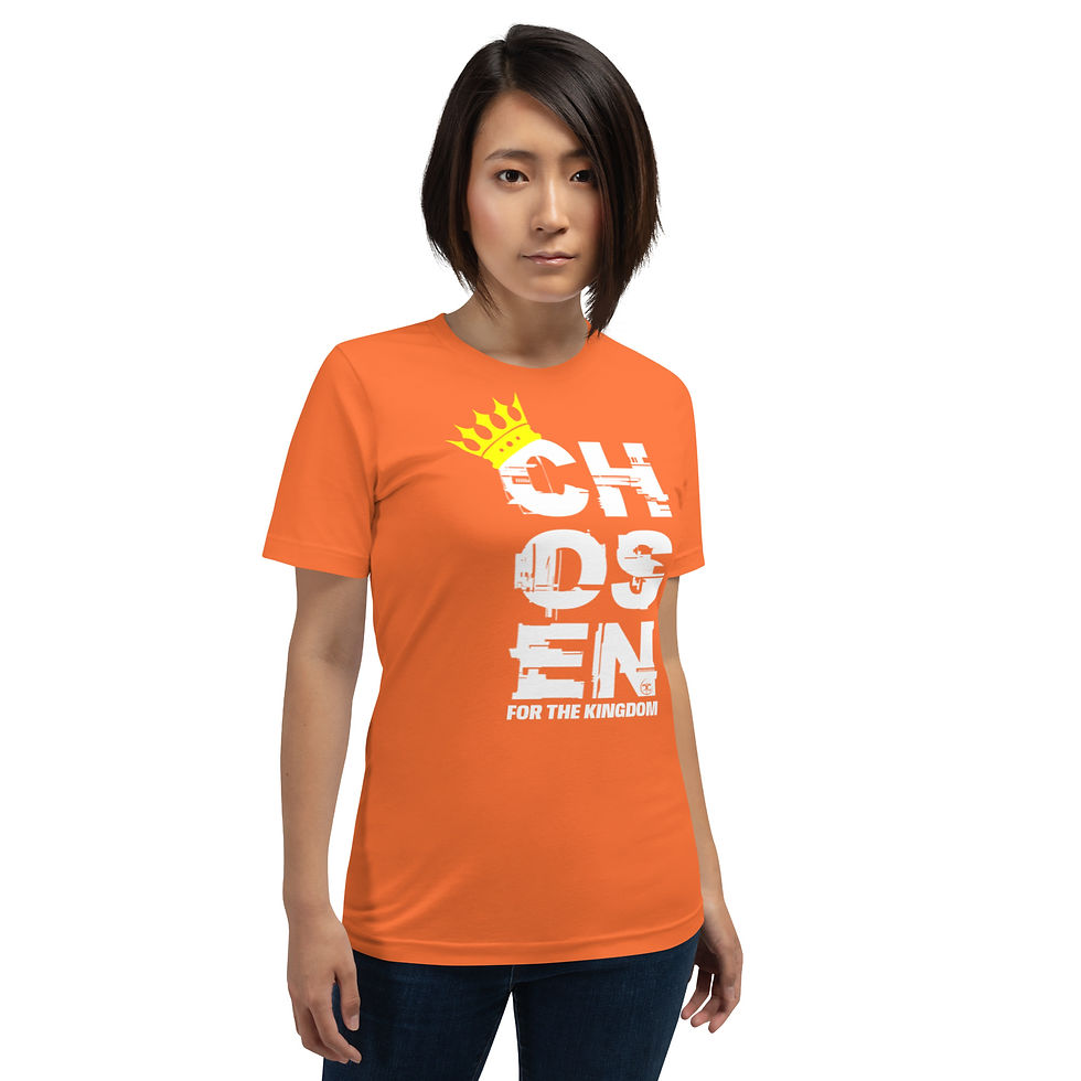 Thumbnail: Chosen For The Kingdom | Crew Tee | Orange