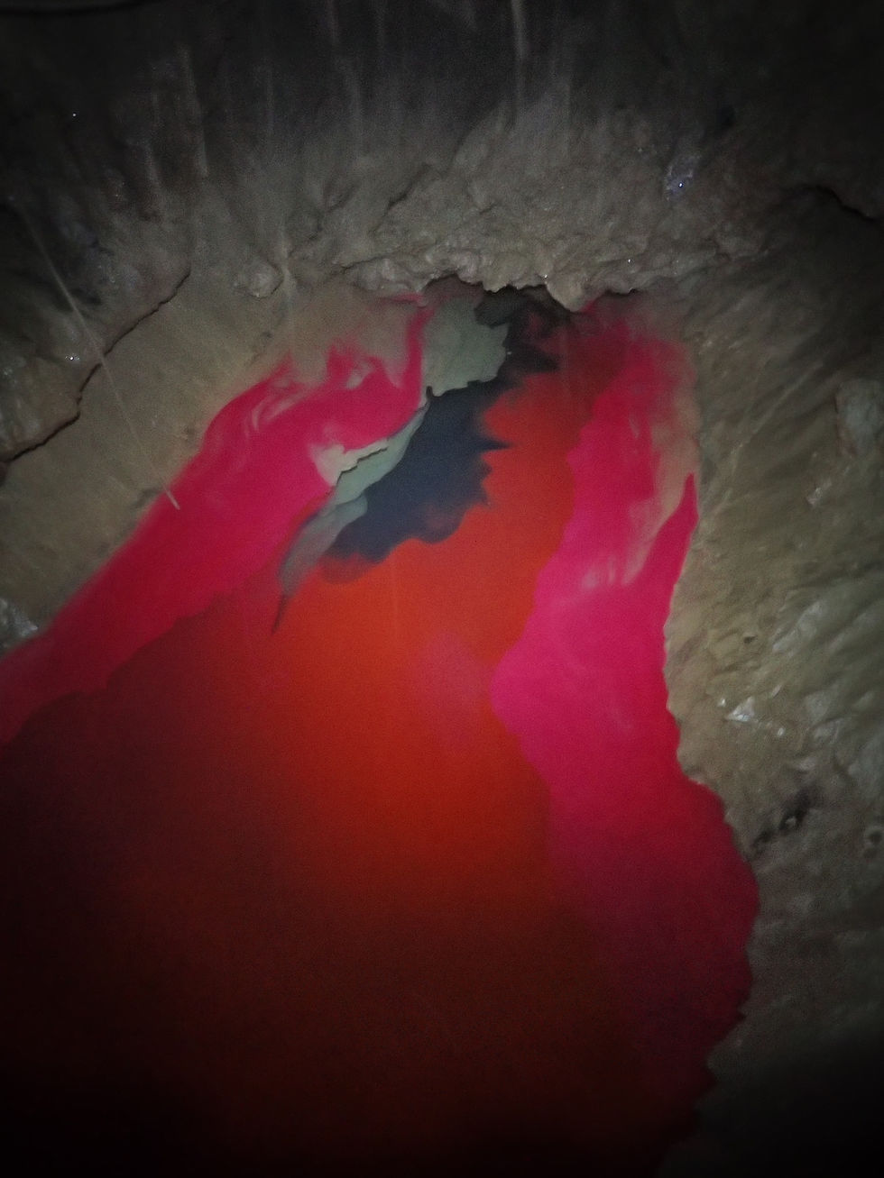 Traçage - Grotte de Comblain