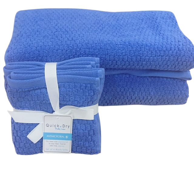 TRULY LOU Quick Dry Towel Set Progressive Plumbing