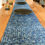 サムネイル： テーブルランナー　260x40　Dark Blue (Marble)　タイ手織り