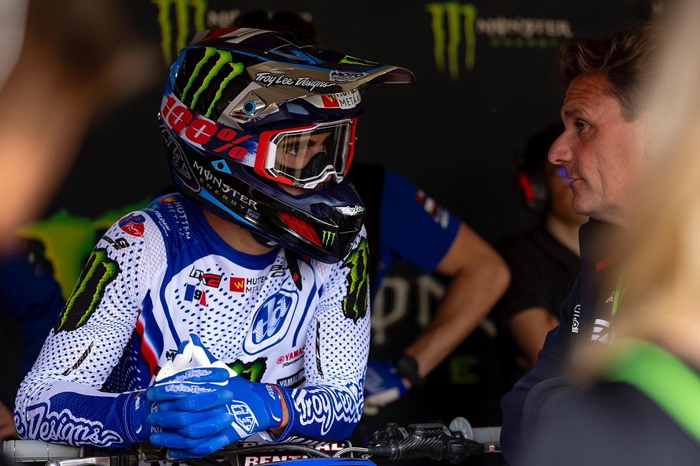 Monster Energy Yamaha Factory MX2 sürücüsü Thibault Benistant, Hollanda Grand Prix'sinde geçirdiği hafif diz sakatlığı nedeniyle Çin'in Şanghay kentinde ve Avustralya'nın Darwin kentinde düzenlenmesi planlanan FIM Motocross Dünya Şampiyonası'nın son iki ayağına katılamayacak.