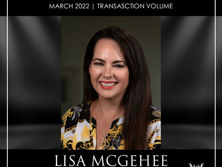 CONGRATULATIONS, LISA MCGEHEE