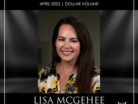 CONGRATULATIONS, LISA MCGEHEE