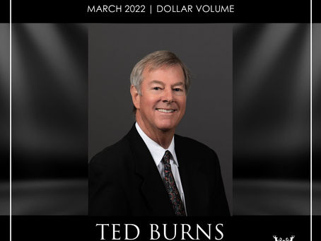 CONGRATULATIONS, TED BURNS