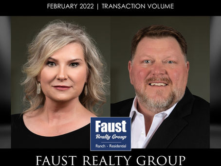CONGRATULATIONS, FAUST REALTY GROUP