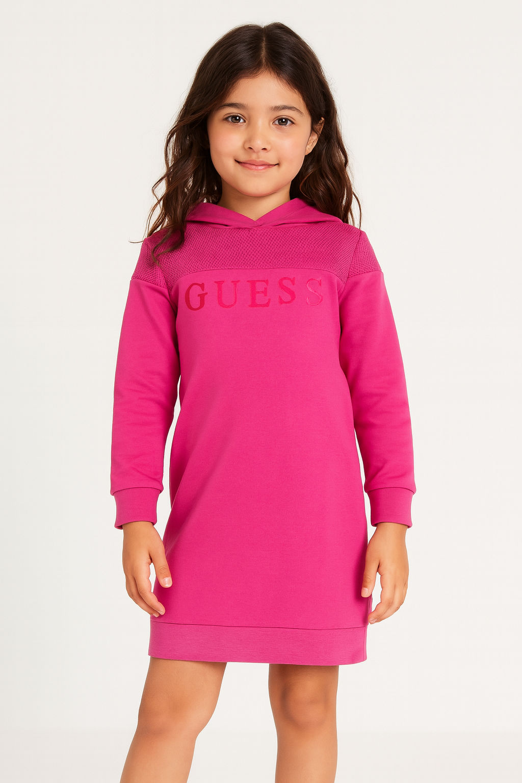 Guess Girls’ Pink Hoodie Dress 💖🧸