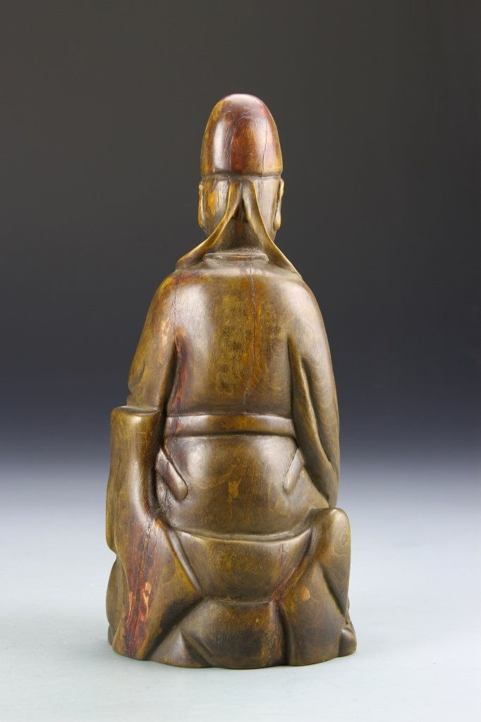 Thumbnail: Chinese Carved Boxwood Figure