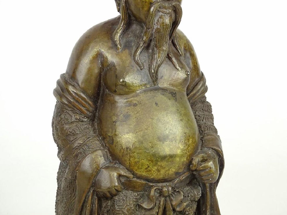 Thumbnail: Bronze Chinese Statue