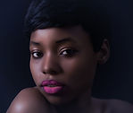 Modèle avec le maquillage