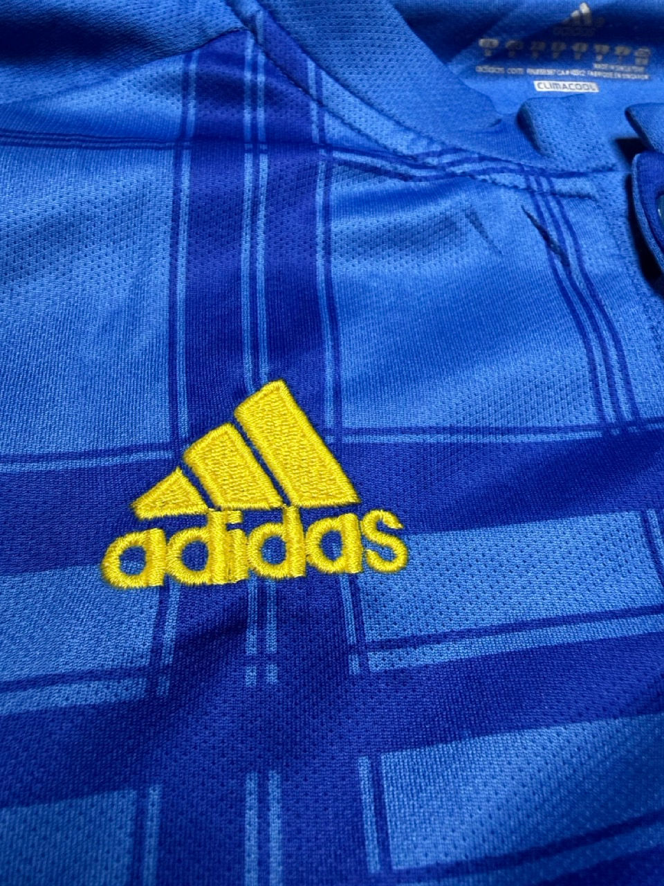 Thumbnail: Ukraine Blue Adidas - Jersey Size M (Used, Second Hand)