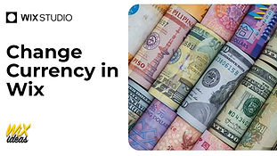 How to Change Currency in Wix (Fast & Easy)