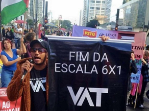 Feriado com protestos contra a jornada 6x1 em várias cidades