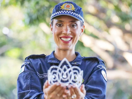 Representei a PM no concurso", diz capitã eleita Miss Beleza Internacional