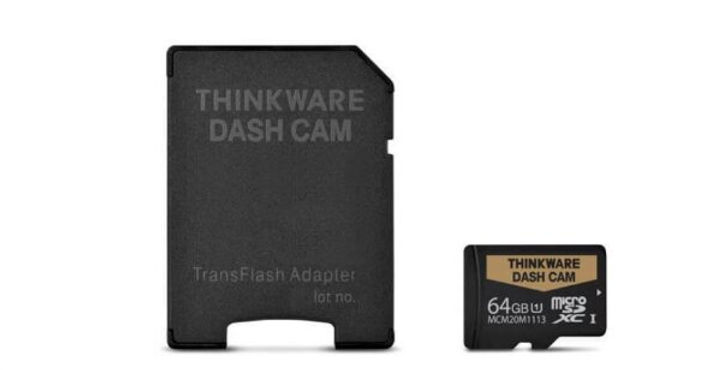搭配 THINKWARE 專利 SPOR 斷電恢復技術的原廠行車紀錄器記憶卡,能在車禍斷電瞬間強制封裝檔案,保住最關鍵的肇事證據。