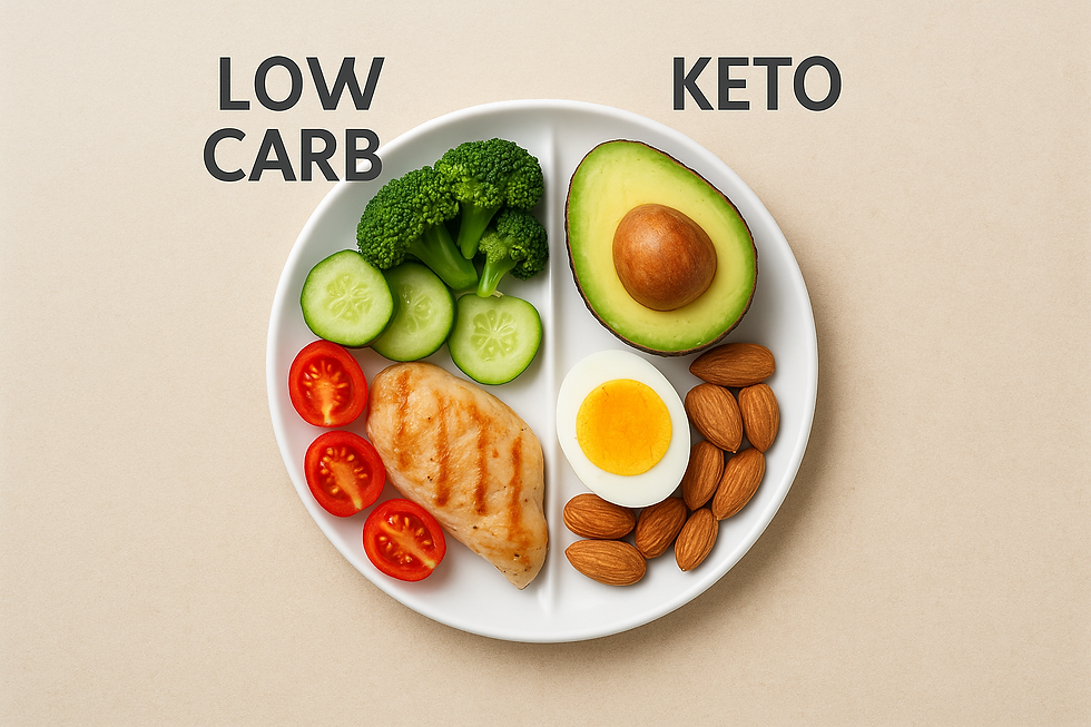 Low Carb vs. Keto