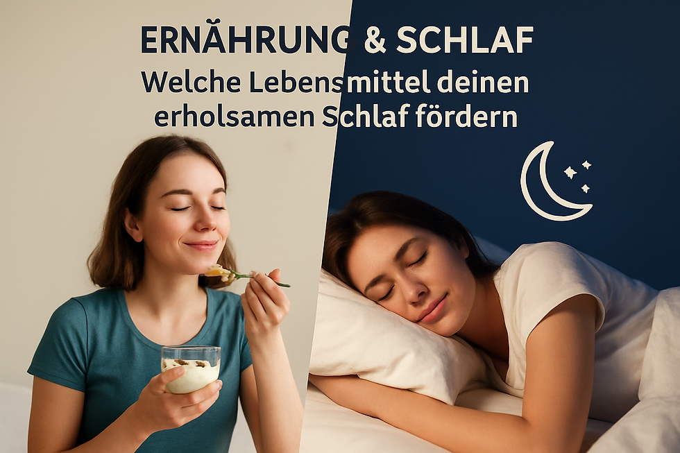 Ernährung und Schlaf