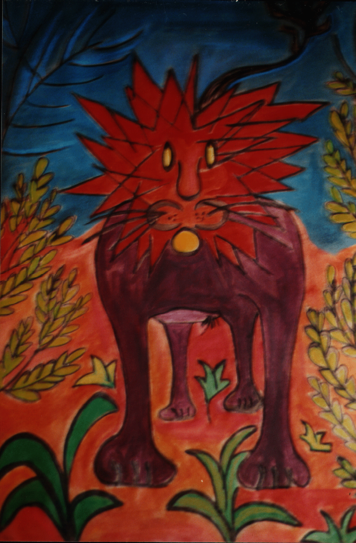 Lion expressif - copie