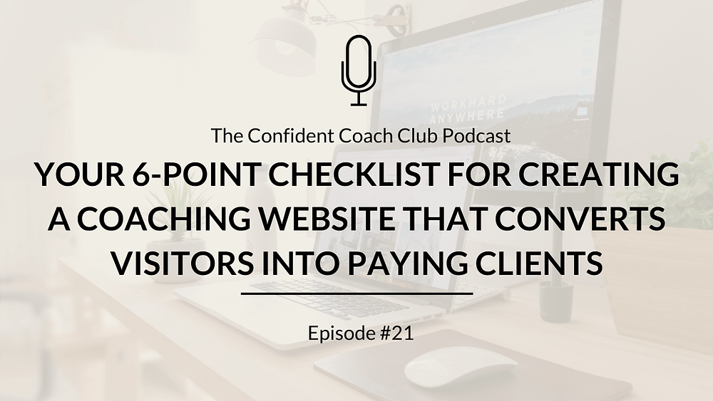 Cover Image Confident Coach Club Podcast Episode 21