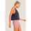 Thumbnail: Racerback Flowy Cropped Tank Top