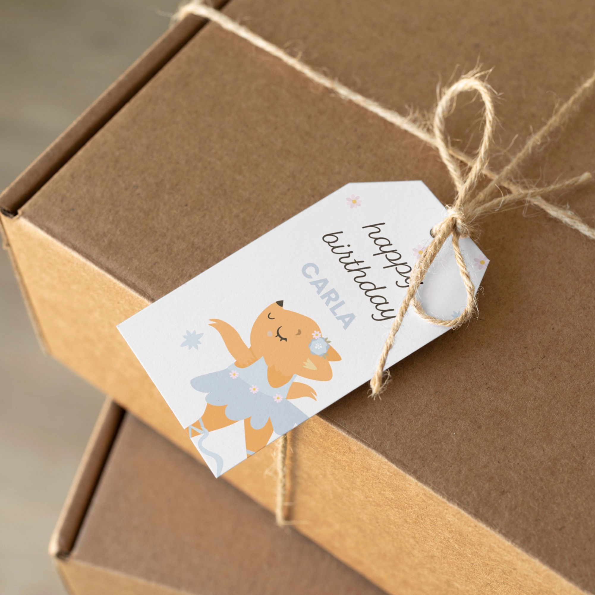 Dance & Twirl • Gift Tag