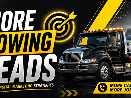 Digital Marketing Strategies That Deliver More Towing Service Leads