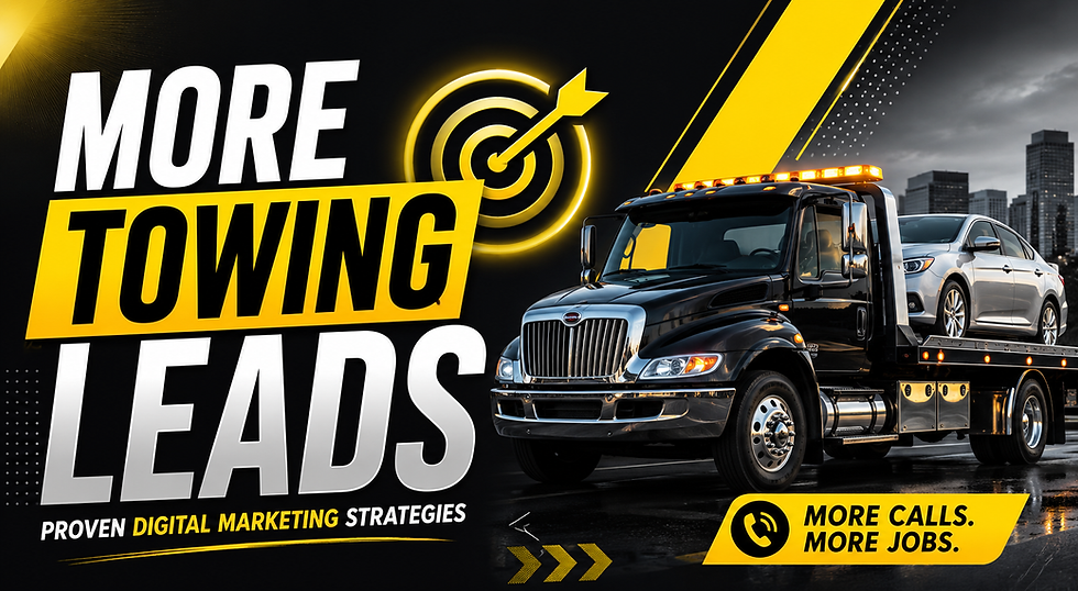 Digital Marketing Strategies That Deliver More Towing Service Leads