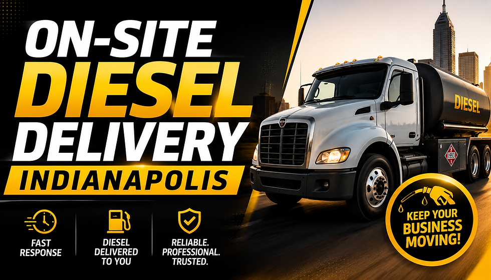 On-Site Diesel Delivery in Indianapolis for Trucks, Vans & Heavy Equipment