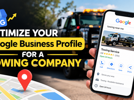 How to Optimize Your Google Business Profile for a Towing Company