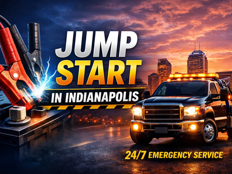 Roadside Assistance Jump Start in Indianapolis Call Anytime