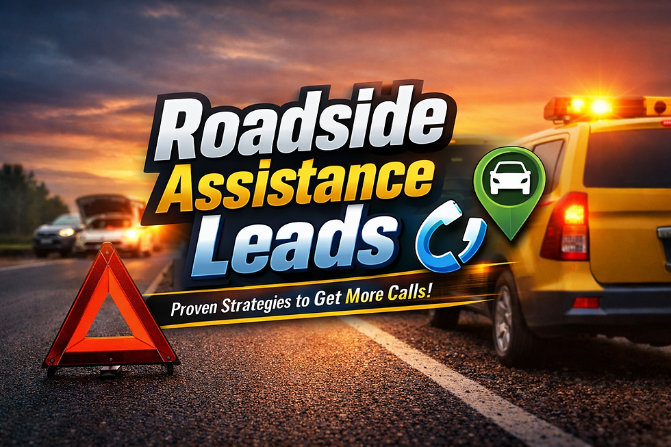 Roadside Assistance Leads Generation