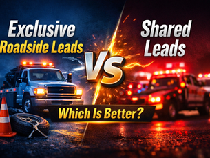 Exclusive Roadside Leads vs Shared Leads: Which Is Better for Your Business?