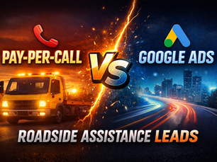 Pay-Per-Call vs Google Ads for Roadside Assistance Businesses