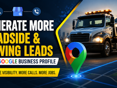The Role of Google Business Profile in Generating Roadside and Towing Leads 