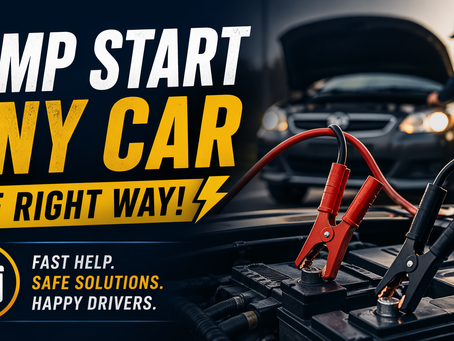 Roadside Assistance Business: Learn The Basics on How to Jump Start Any Car