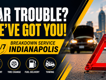 Unexpected Car Trouble? Get the Best Breakdown Service in Indianapolis Today