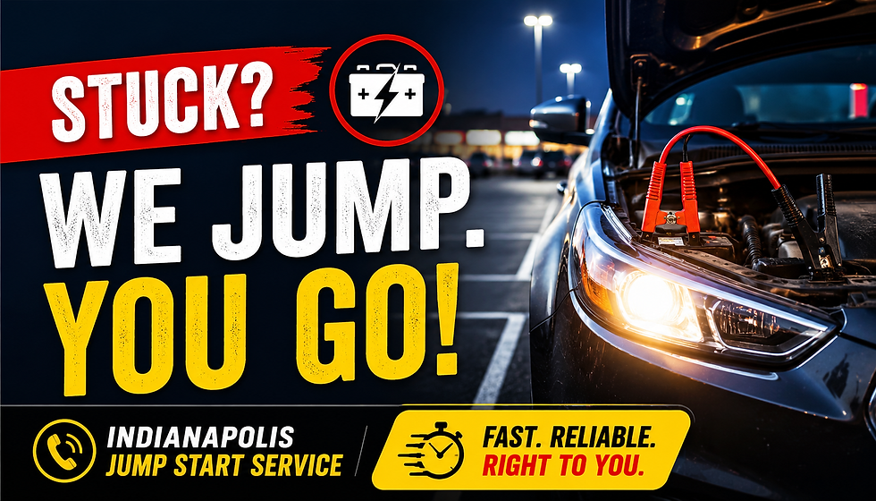 Stuck in a Parking Lot With a Dead Battery? Call Indianapolis Jump Start Service