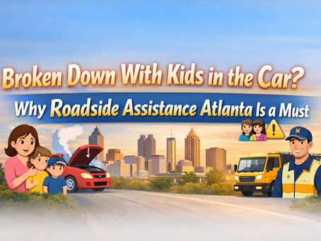 Broken Down With Kids in the Car