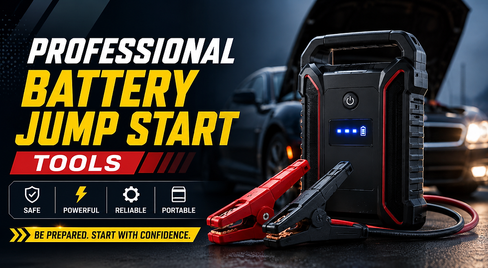 Professional Battery Jump Start Tools for Modern Vehicles