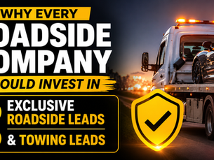 Why Every Roadside Assistance Company Should Invest in Exclusive Roadside Leads and Towing Leads